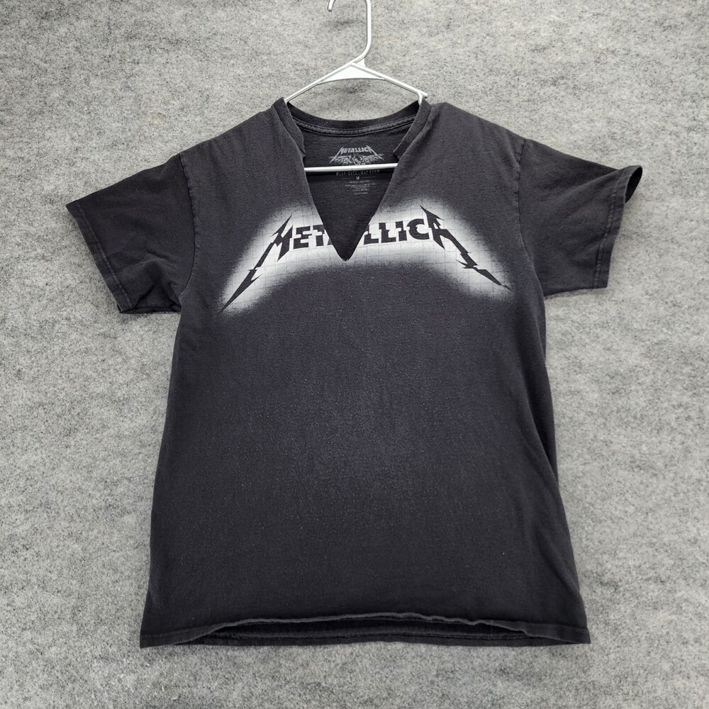 Metallica Shirt Mens Medium Short Sleeve Black Enjoy The Show